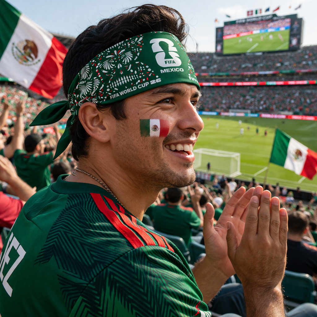 FIFA World Cup 2026™ Official Licensed Bandana - Mexico