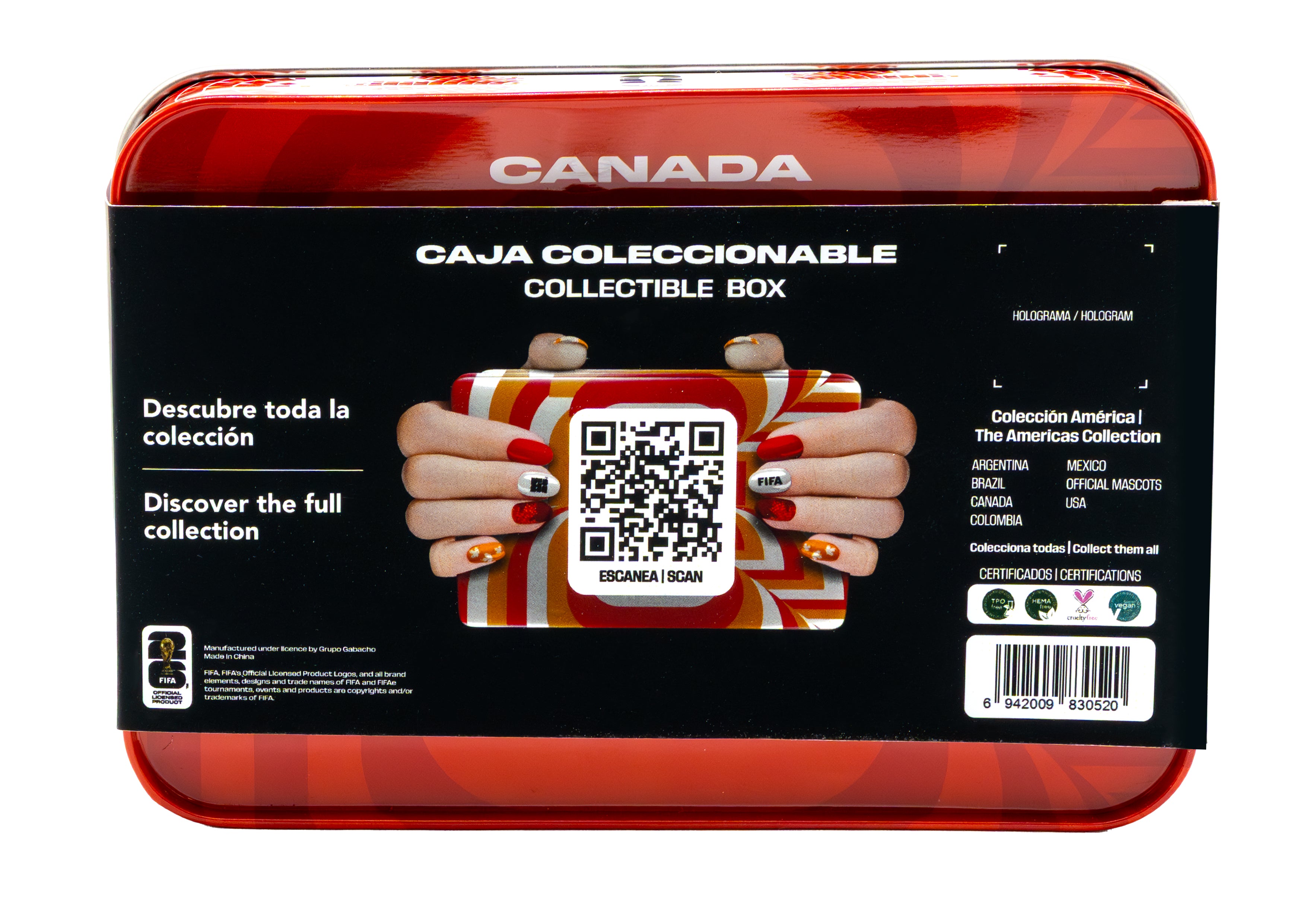 World Cup of Color | FIFA World Cup 2026™ Official Licensed Nail Polish Collectible Box Set - Canada