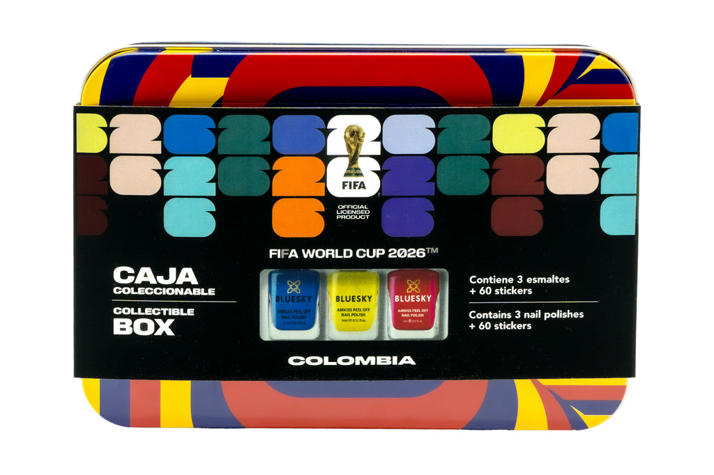 World Cup of Color | FIFA World Cup 2026™ Official Licensed Nail Polish Collectible Box Set - Colombia