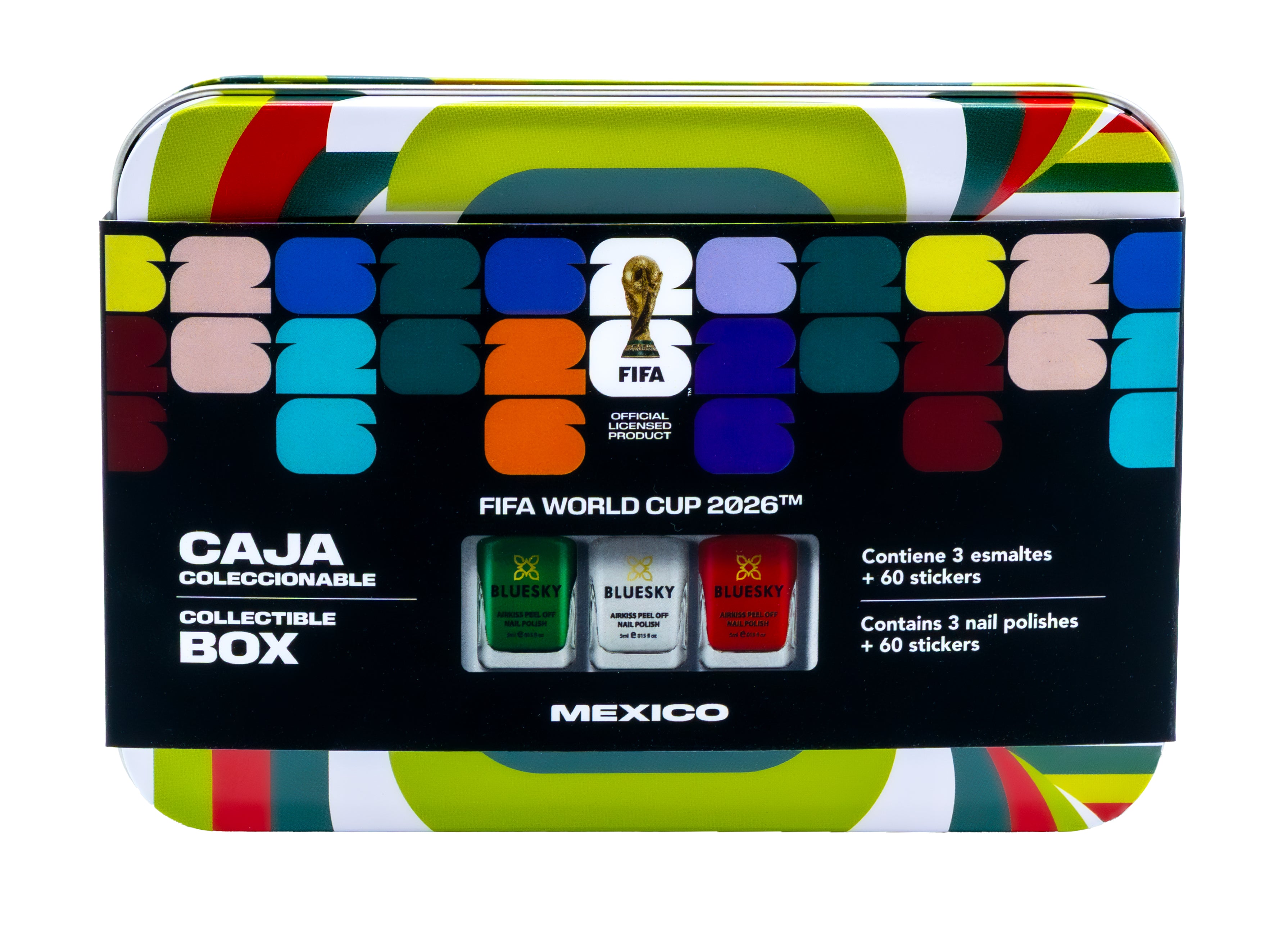 World Cup of Color | FIFA World Cup 2026™ Official Licensed Nail Polish Collectible Box Set - Mexico