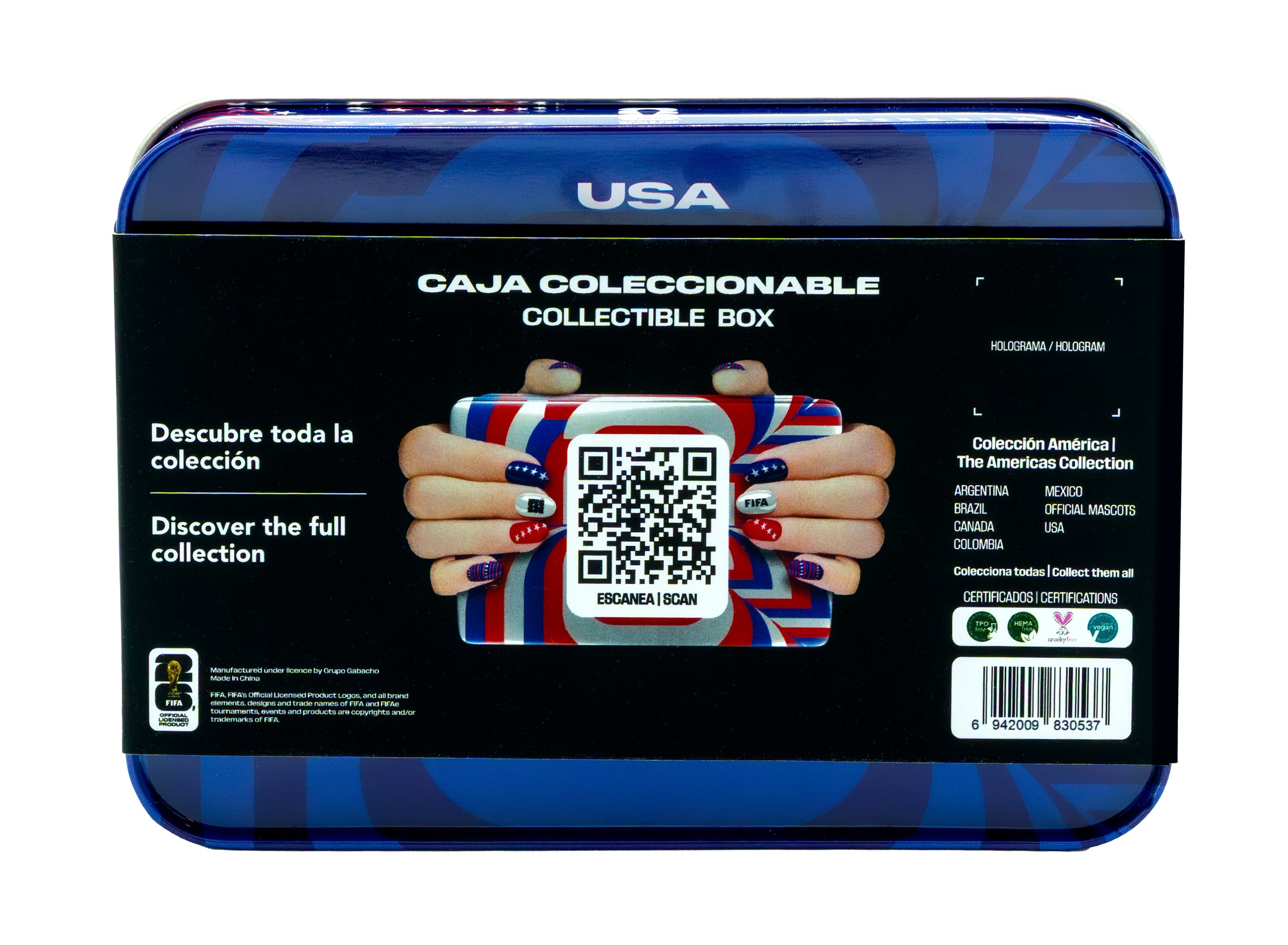 World Cup of Color | FIFA World Cup 2026™ Official Licensed Nail Polish Collectible Box Set - USA