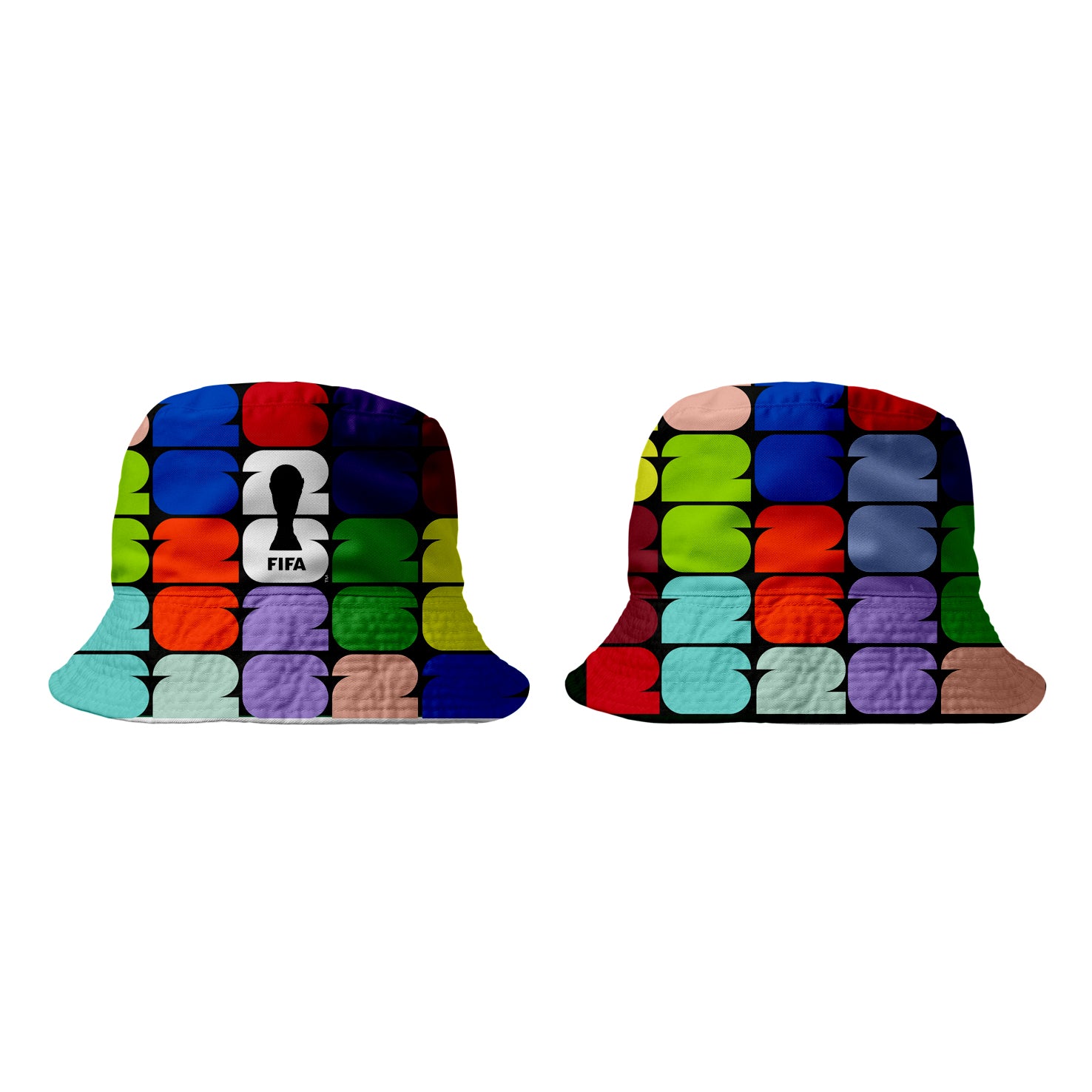 FIFA World Cup 2026™ Official Licensed Bucket Hat | Multicolor Logo Design | One Size | Unisex | Soccer Fan Cap