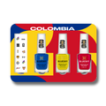 World Cup of Color | FIFA World Cup 2026™ Official Licensed Nail Polish Collectible Box Set - Colombia