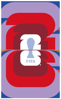 FIFA World Cup 2026™ Official Licensed Cape Flag | 90 x 150 cm | Adult Soccer Fan Cape | Multicolor Logo Design