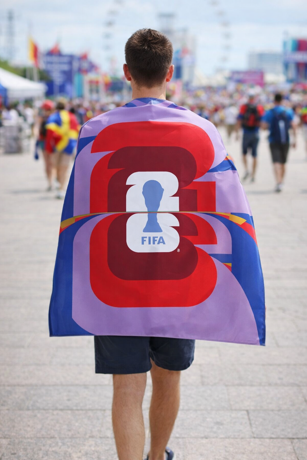 FIFA World Cup 2026™ Official Licensed Cape Flag