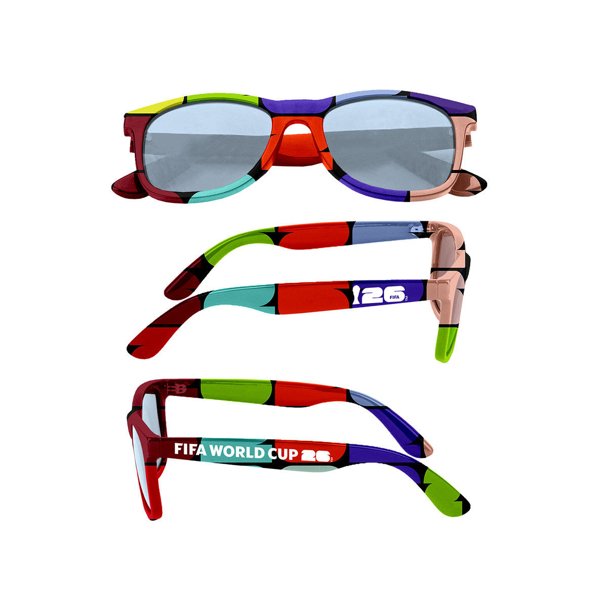 Accessories | FIFA World Cup 2026™ Official Licensed Sunglasses | Multicolor Logo Design
