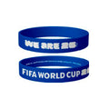 Accessories | FIFA World Cup 2026™ Official Licensed Silicone Wristband | Blue | “We Are 26”