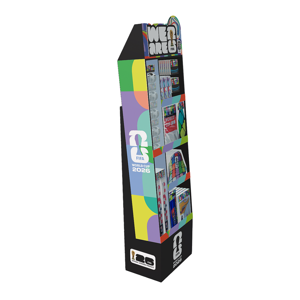* ASD Special | FIFA World Cup 2026™ Official Licensed Retail Ready Floor Display (FSU) | FIFA Merchandise Collection