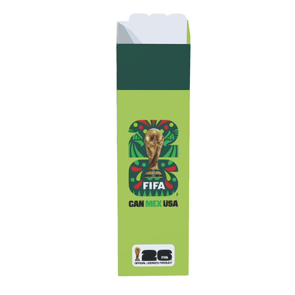 FIFA World Cup 2026™ Official Licensed Mexico Floor Display (FSU) | 65” Free Standing Retail Unit | Complete Mexico Fan Accessory Assortment | El Tri Merchandise Collection