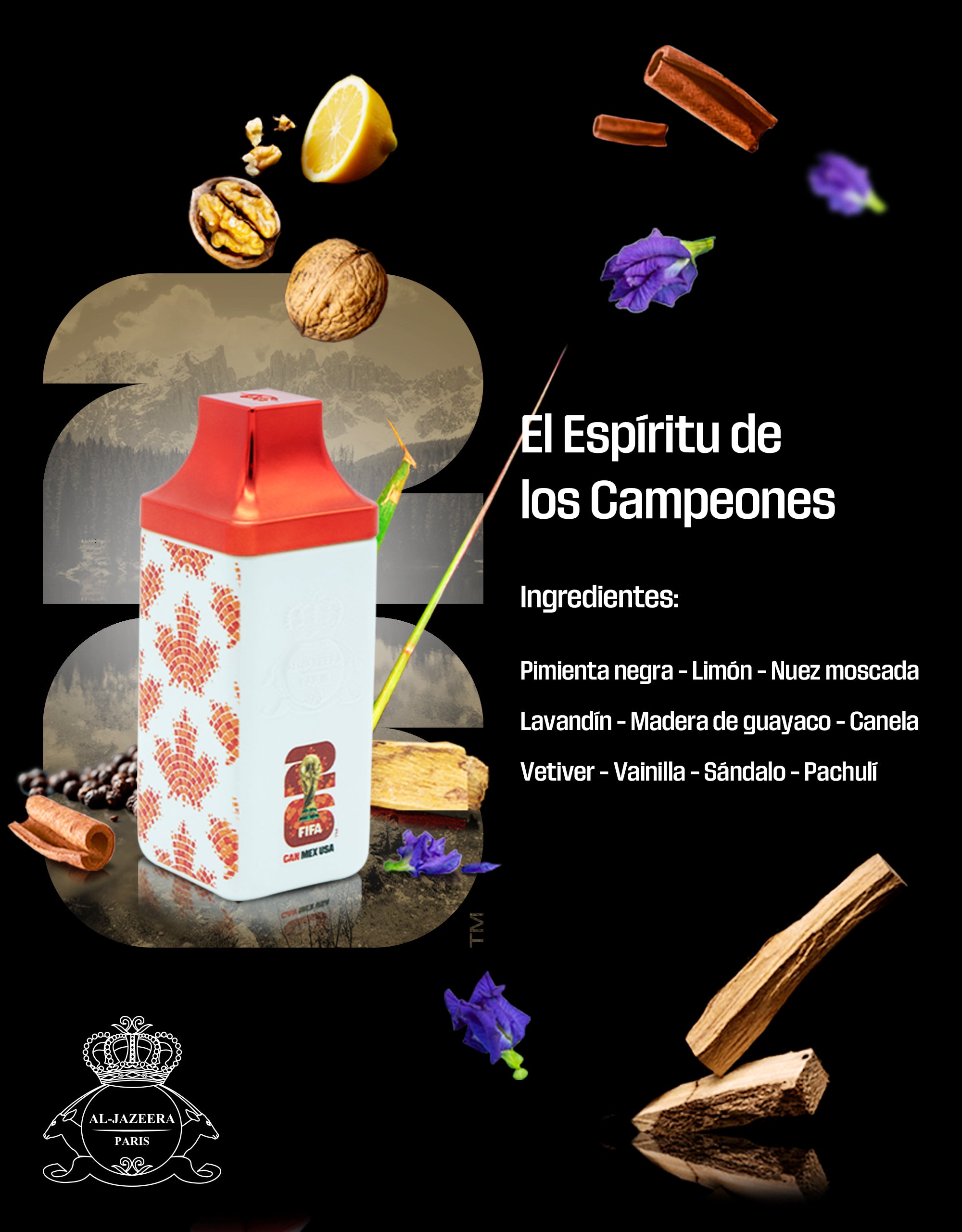 FIFA World Cup 2026™ Official Canada Edition Fragrance | Eau de Parfum Unisex 100 ml | Limited Edition | Official FIFA Product