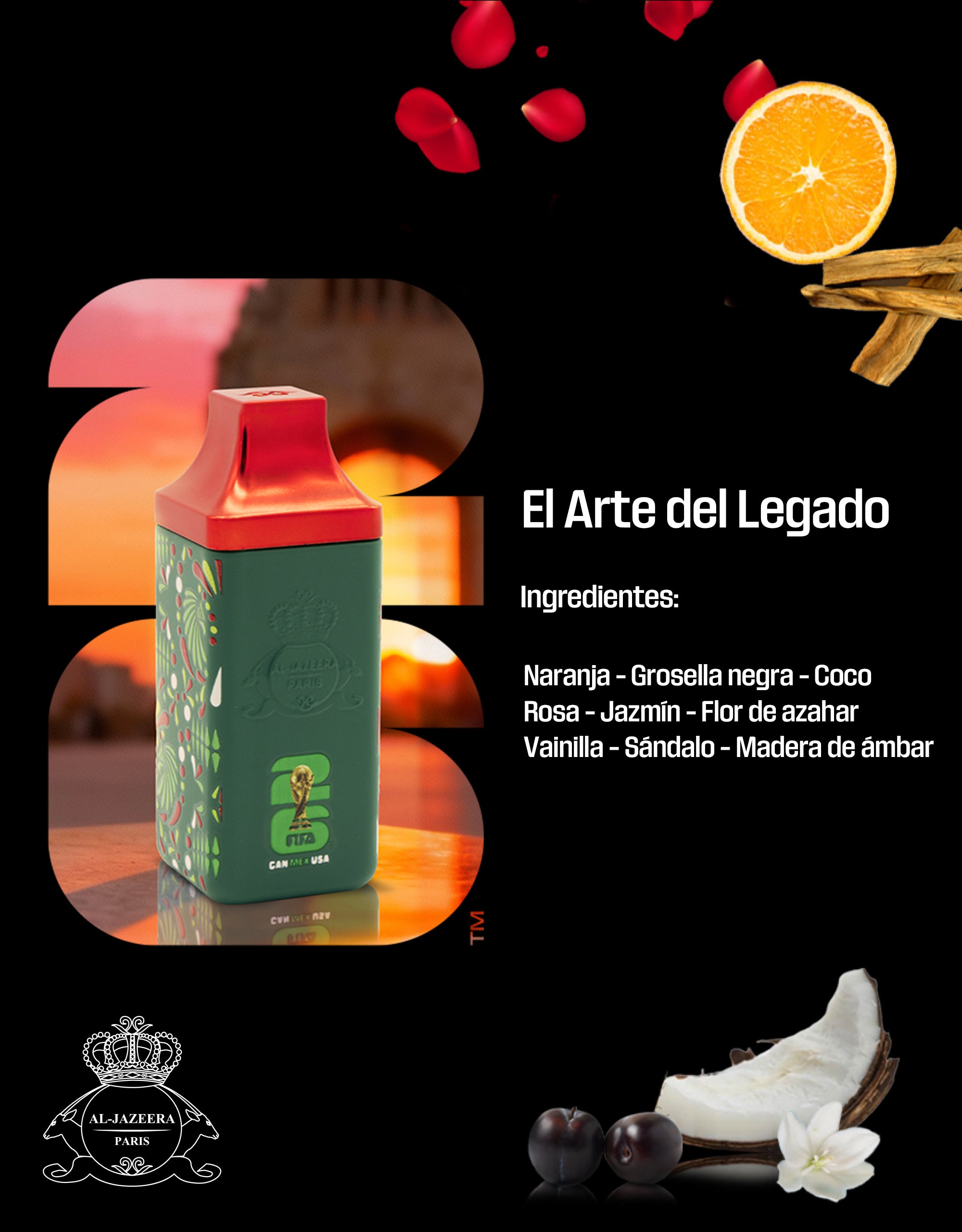 FIFA World Cup 2026™ Official Mexico Edition Fragrance | Eau de Parfum Unisex 100 ml | Limited Edition | Official FIFA Product