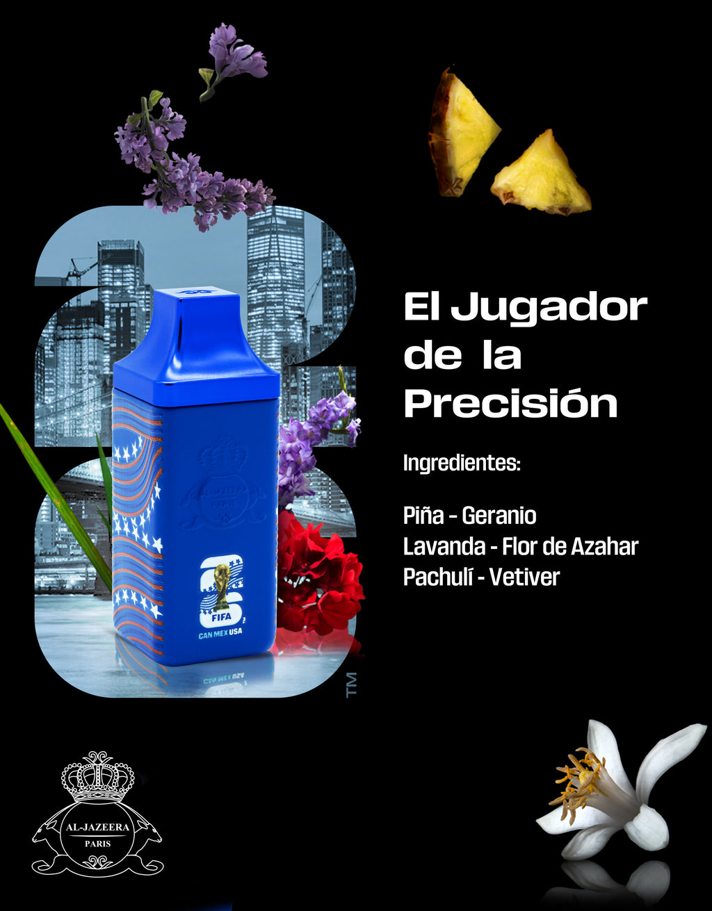 Fragrance | FIFA World Cup 2026™ Official USA Edition Fragrance | Eau de Parfum Unisex 100 ml | Limited Edition