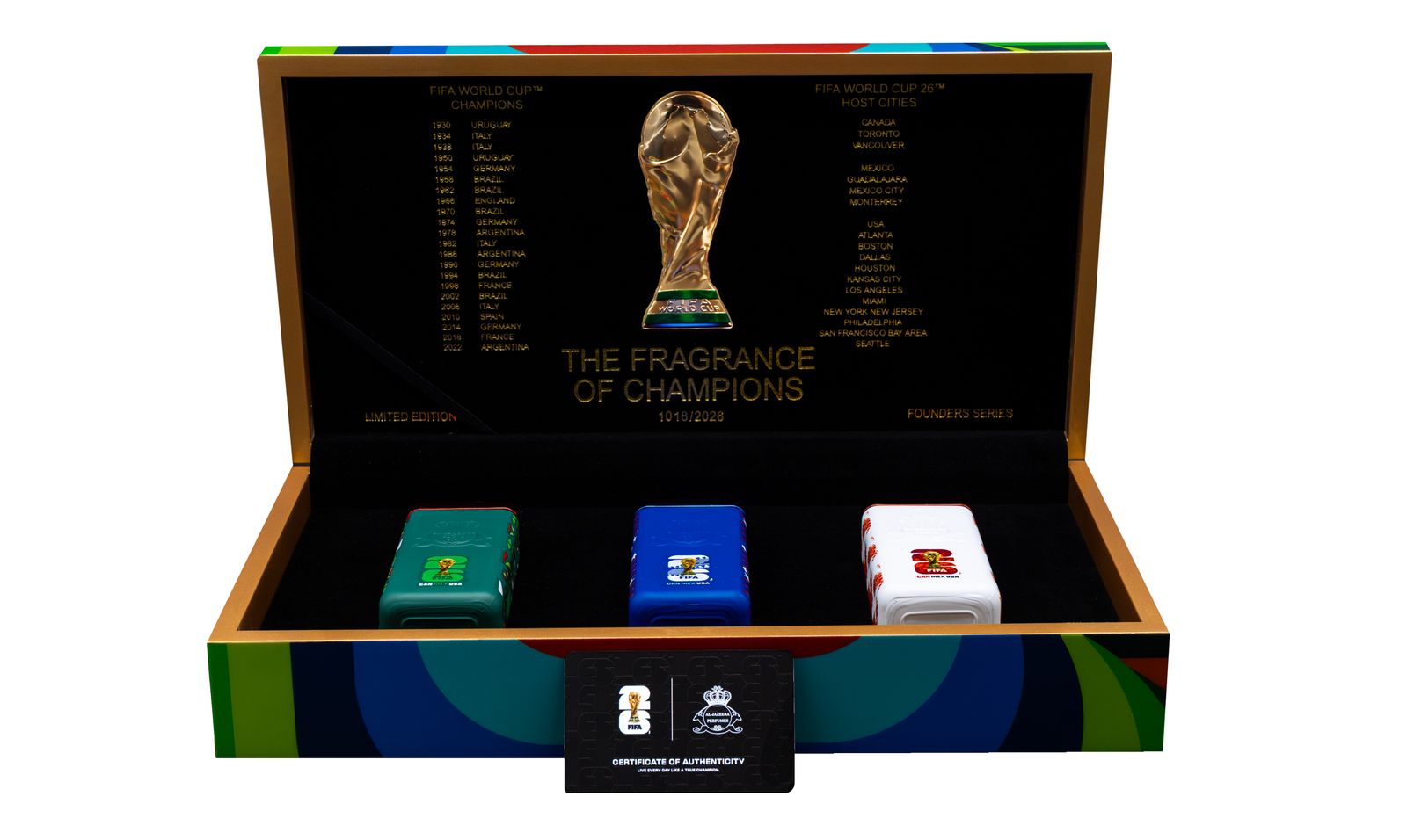Fragrance | FIFA World Cup 2026™ Official Founder's Series | Limited Edition Collectors' Box