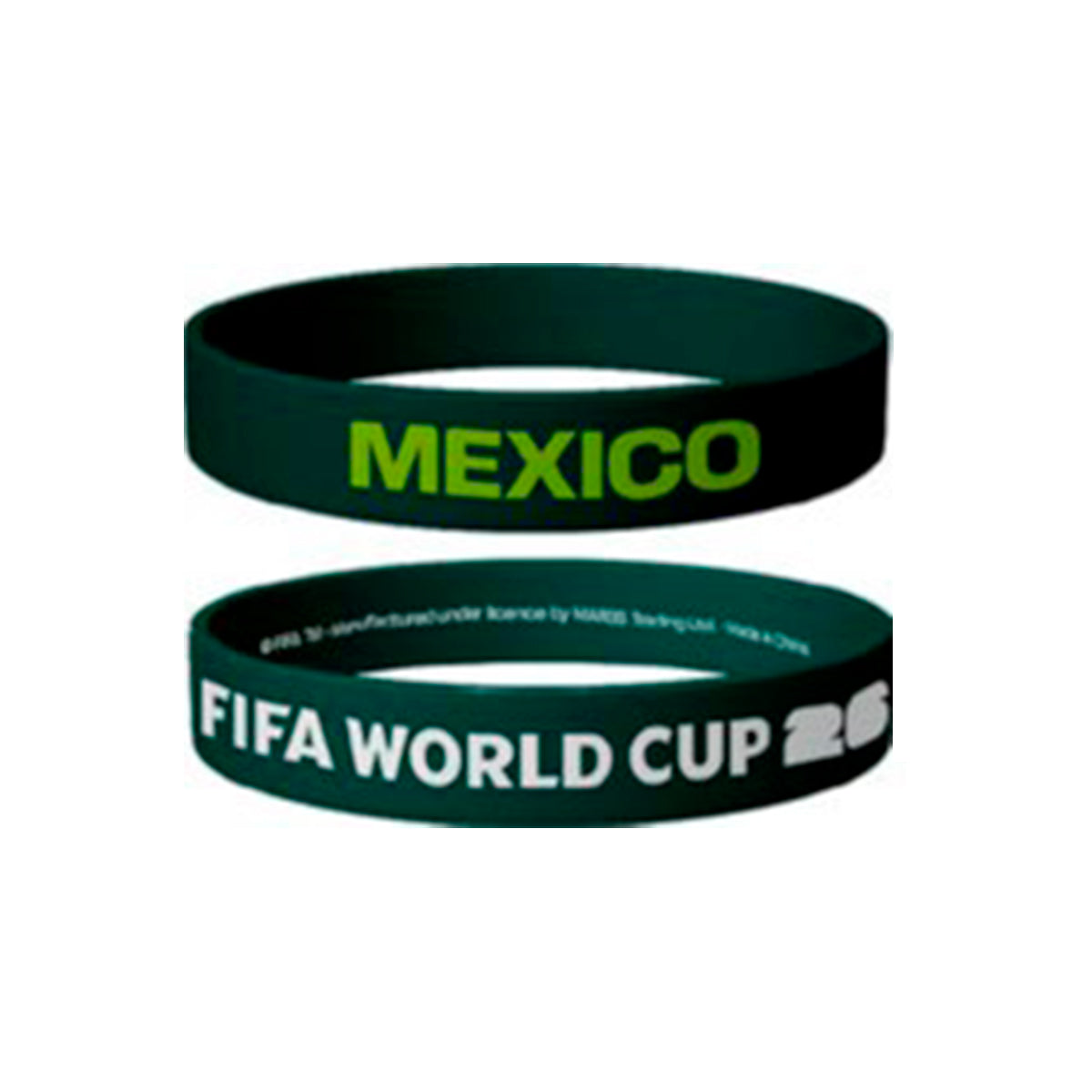 FIFA World Cup 2026™ Official Licensed Silicone Wristband - Mexico