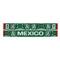 FIFA World Cup 2026™ Official Licensed Mexico Soccer Scarf | Green White & Red | 150 x 19 cm | Polyester Bird-Eye Finish | Tassels on Both Ends | El Tri