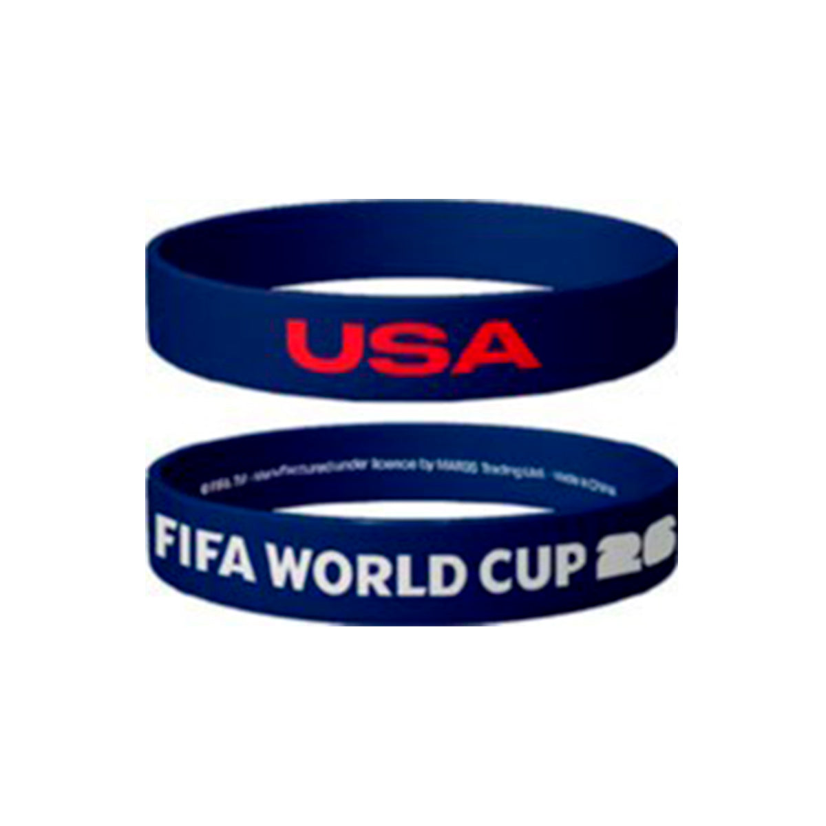 Accessories | FIFA World Cup 2026™ Official Licensed Silicone Wristband | USA