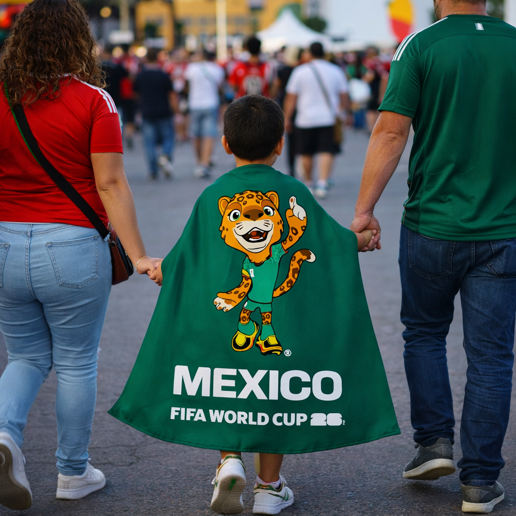 FIFA World Cup 2026™ Official Licensed Cape Flag - Mexico