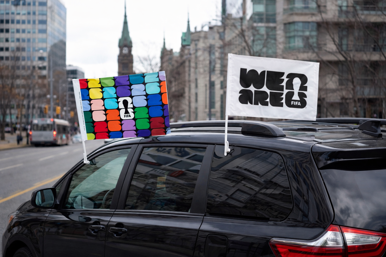 FIFA World Cup 2026™ Official Licensed Car Flag