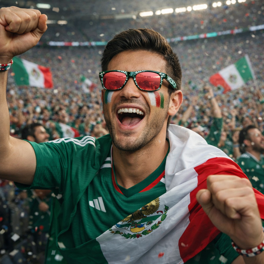 FIFA World Cup 2026™ Official Licensed Sunglasses - Mexico